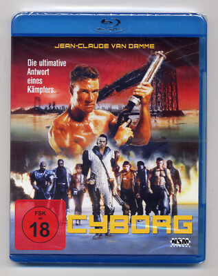Blu-Ray CYBORG (1989) Jean-Claude Van Damme - Kult - OVP - FSK18 UNCUT