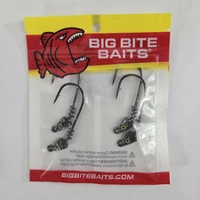 Big Bite Baits 4 Pack 1/8 oz. Shad New