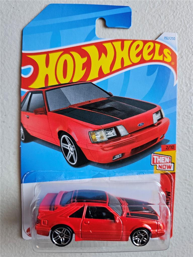 2024 Hot Wheels 192/250 HTC66 '84 Mustang SVO, Then and Now 2/10