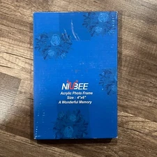 Niubee Acrylic Photo Frame 4" x 6"