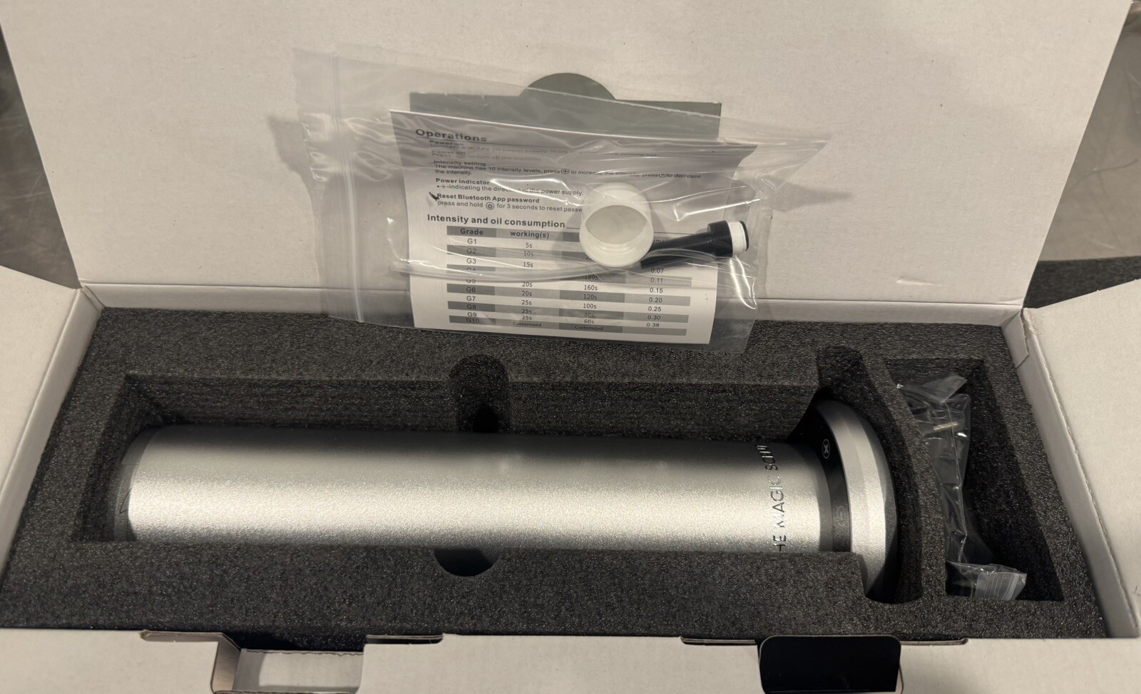 The Magic Scent TMS LUX Aroma System Air Scent Diffuser Silver NEW! SHIPS FREE!