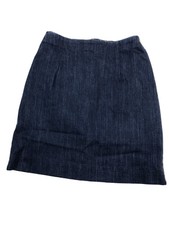 GAP Womens 8 Denim Skirt Dark Wash Straight