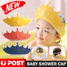 Adjustable Kids Baby Shower Cap Children Shampoo Bath Wash Hair Shield Visor Hat