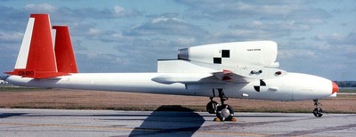 YQM-94 Compass Cope B USAF UAV Vehicle Wood Model Replica Small Free ...