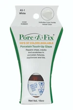 Porc-A-Fix Touch Up Repair Glaze - American Standard - White - AS-1
