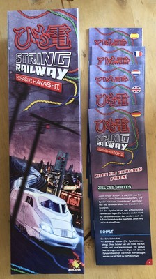String Railway   Hisashi Hayashi  von Asmodee selten wie neu, de.eng. fr.es.nl