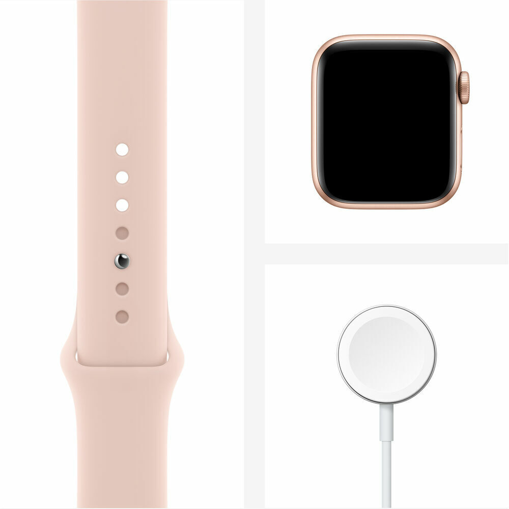 Apple Watch Series 6 44mm Gold Aluminum Case with Pink Sand Apple Watch Series 6 44mm Gold Aluminum Case with Pink Sand