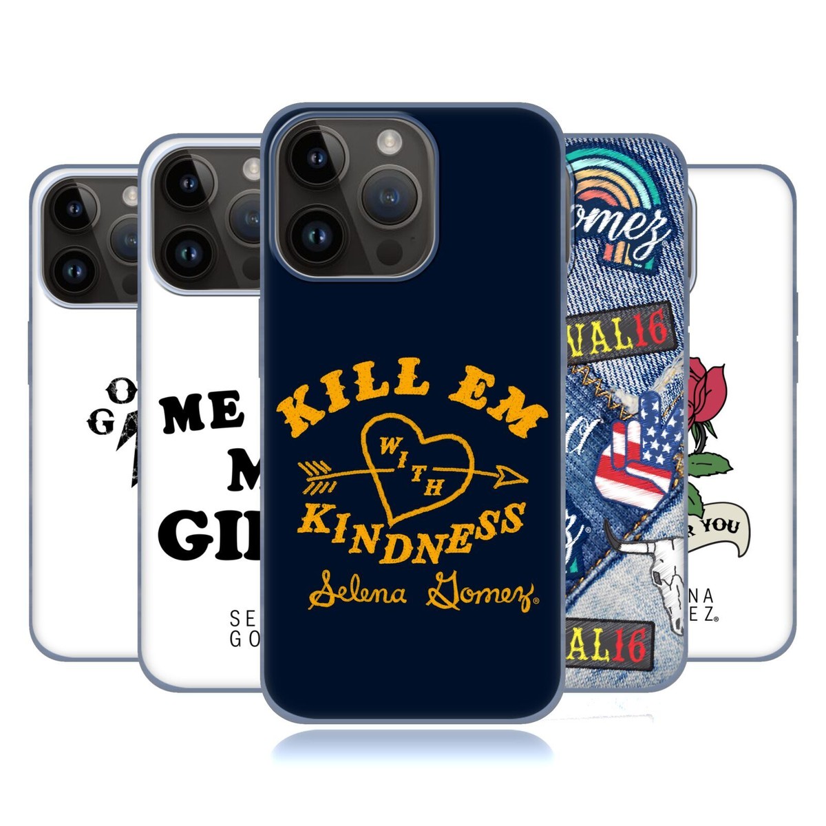 SELENA GOMEZ REVIVAL ART CUSTODIA COVER MORBIDA IN GEL PER APPLE