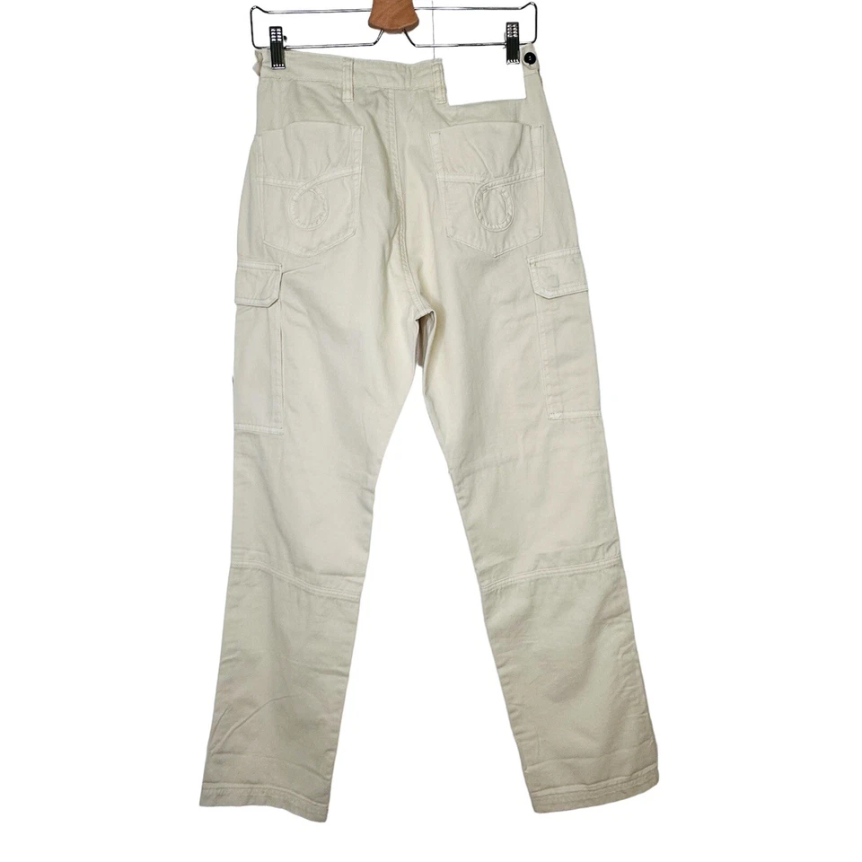 One Teaspoon NWOT Sand Cargo Motion Pant Button Fly High Waist Size 25 - Image 2 of 4