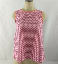 Girl's Vineyard Vines Simple Whale Tail Cotton Top Size L 14 
