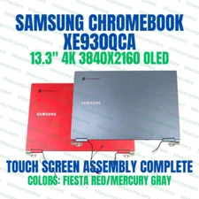 Samsung ChromeBook XE930QCA 13.3" LCD LED Touch Screen Complete Assembly