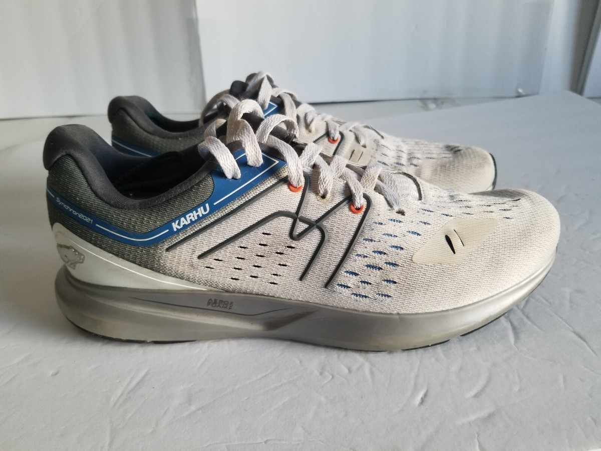 Karhu Synchron Ortix 2021 Mens Running Shoes Blue White F100315 Size 12 Shoe Review: Karhu Fusion 2021 | Fleet Feet main image 2
