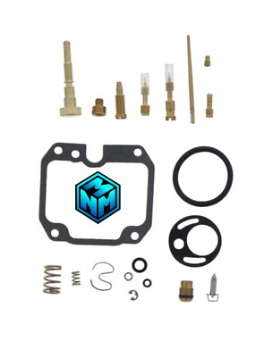 04-13 Yamaha Grizzly 125 -Complete Carb Kit -Carburetor Rebuild Valve SET YFM125