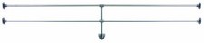Vw T2 Bay 67-79 Tailgate Rear Window Jail Bars Deluxe Trim 211898001
