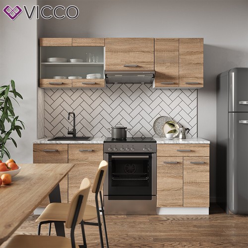 CUISINE 200 CM, CUISINE INTÉGRÉE, BLOC CUISINE VICCO R-LINE - Bild 4 von 7