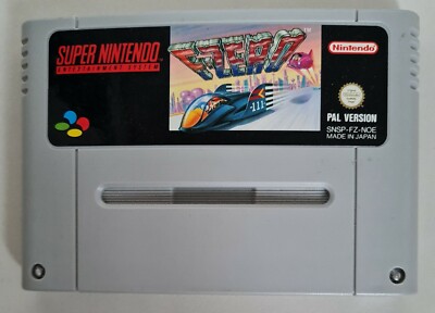 SUPER NINTENDO SPIEL  F-ZERO - PAL VERSION 