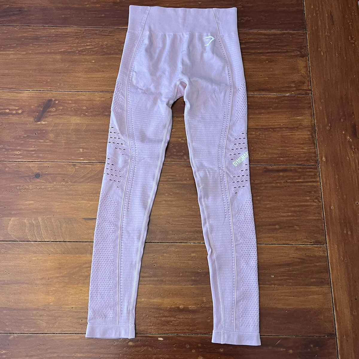 Gymshark Energy Seamless Leggings in Mauve Pink Size Small