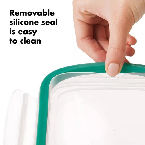 10x Premium Glass Food Storage Container Airtight Glass Food With Lid Kitchen - Picture 7 of 11