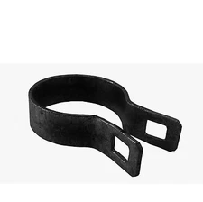 Chain Link Fence BRACE BANDS - BLACK: Chain Link Fence Parts (steel bands)