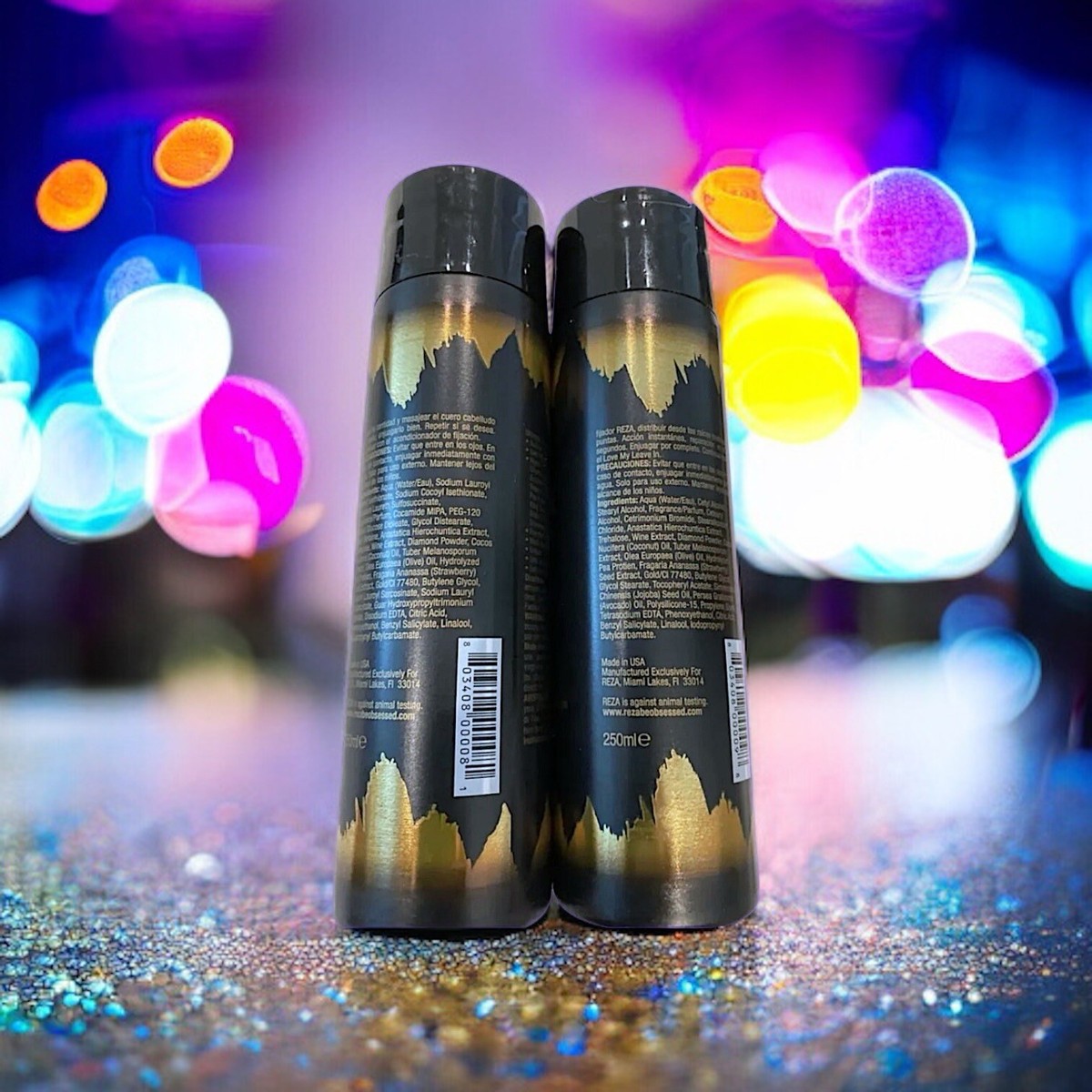 FUCESS Premium AR Shampoo 2本セット Reza Be Obsessed Fixation Shampoo & Condition 8.5 Oz Each New