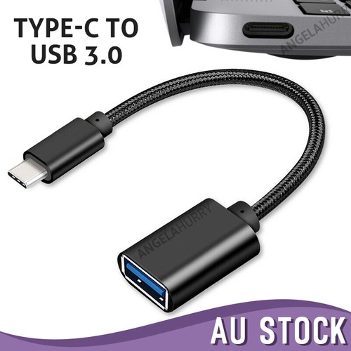 3M USB 3.1 Type C Male To 2.0 A Male Spiral Coiled Data Sync Cable – Black, 10ft - View #4
