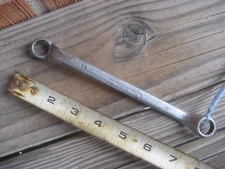 1960s Vintage BILLINGS ** 1/2" & 9/16" Offset Box End Wrench L8725-B x 12 Pt USA