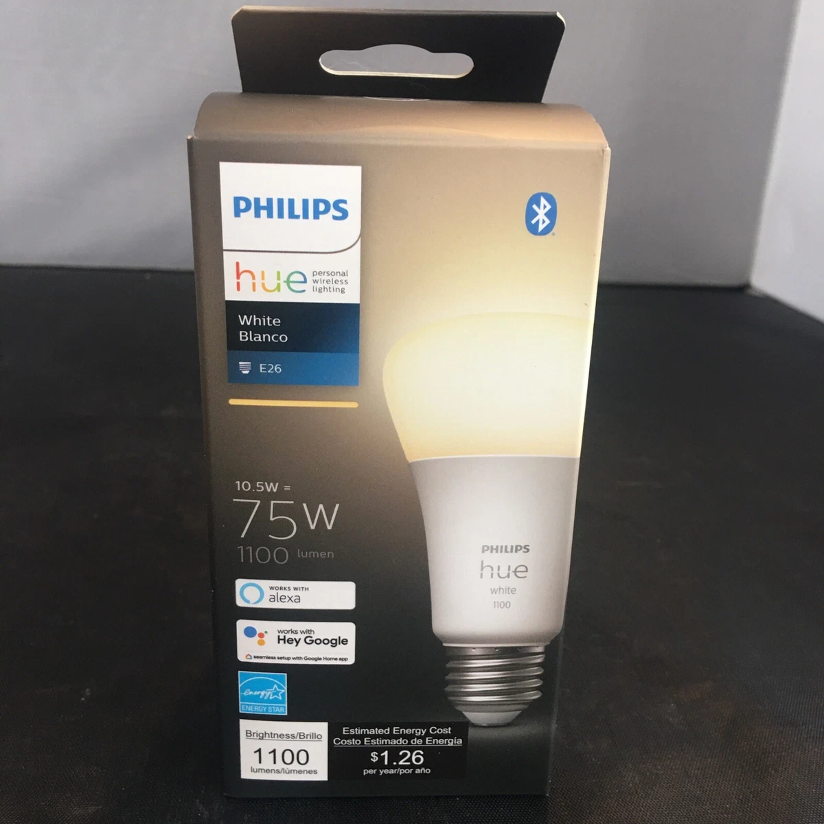 Philips Hue White A19 Medium Lumen