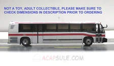 TTC Toronto Route 11 to Davisville Station 1/87 Scale TMC RTS Transit Bus Diecas