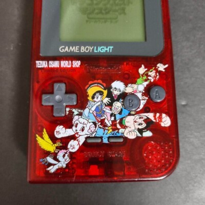 Astro Boy Tezuka Osamu Game Boy Light Red Handheld Console Limited