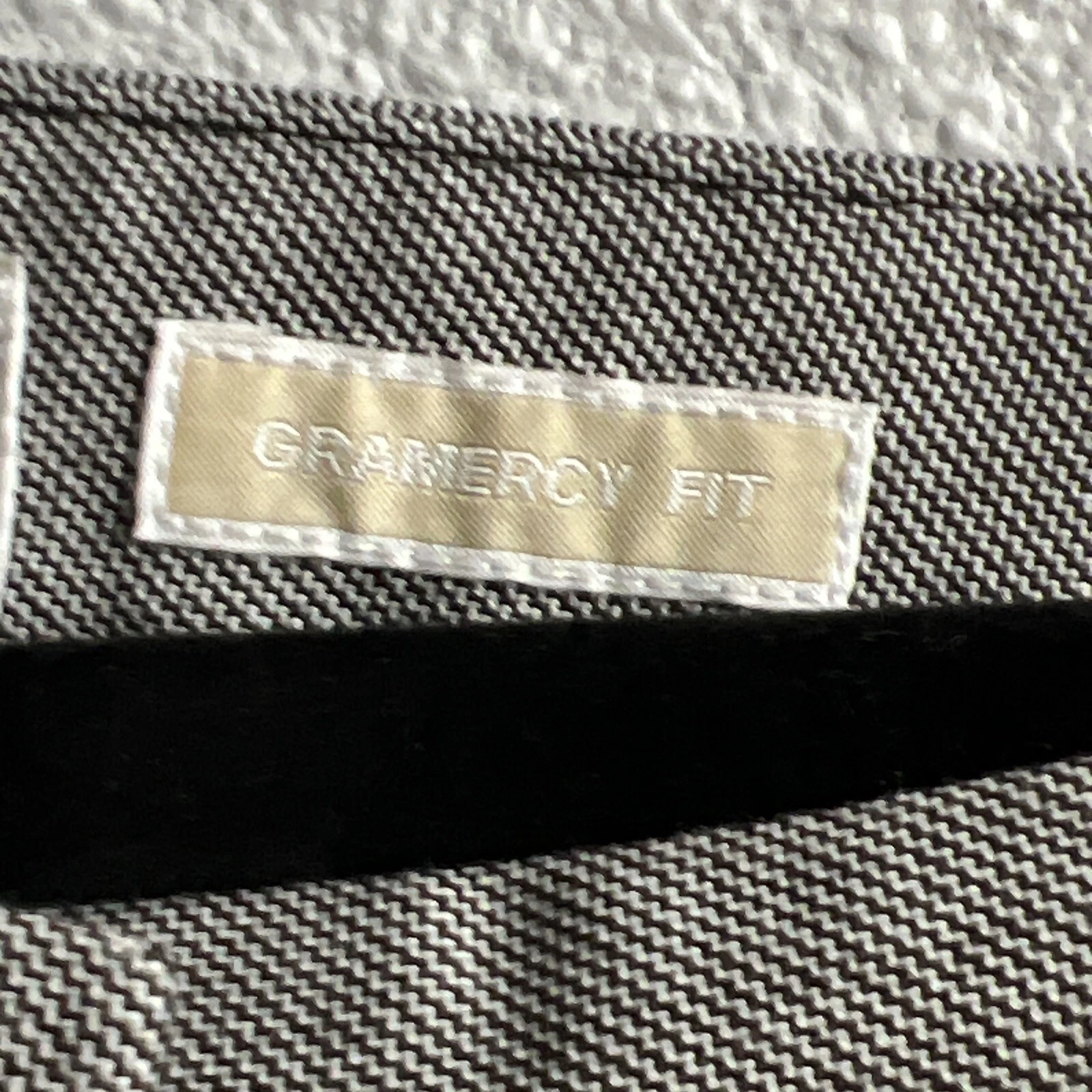 NUOVO! Pantaloni eleganti Michael Kors donna Gramercy Fit grigi taglia 10 10P nuovi con etichette