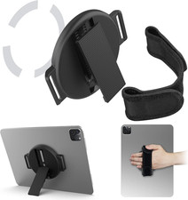 Tablet Stand with Hand Strap - Universal Tablet Hand Strap Holder  Loop Fasteni