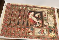 Graphic 45: St. Nicholas 12x12 Christmas Cardstock; 26 pages- 2 sided; 9 designs