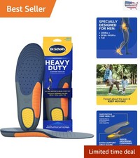 Customizable Shock Absorbing Insoles - Perfect Arch Support for Wider Feet