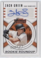 2020 Panini Contenders Rookie Roundup Auto Zach Green #RRA-ZG Auto 8rw