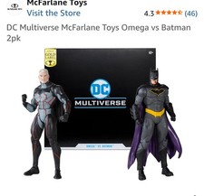 McFarlane Last Knight on Earth Omega vs. Batman Gold Label Exclusive Sealed NIB