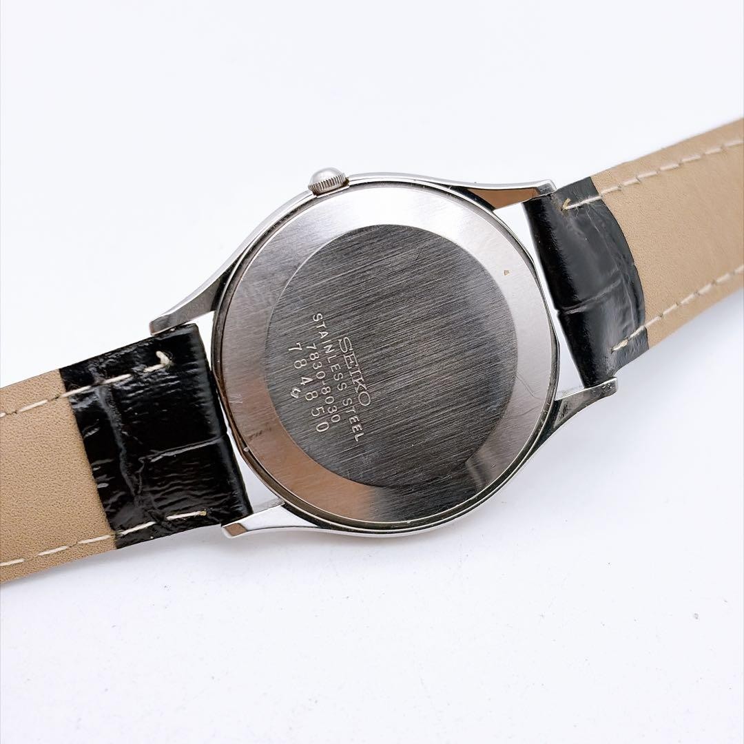 New Strap] SEIKO 7830-8030 1977 Quartz Chariot - Gem