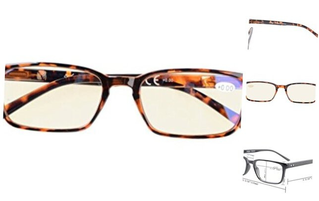 Blue Light Blocking Glasses with UV Protection Anti Fatigue Computer Demi 2.0