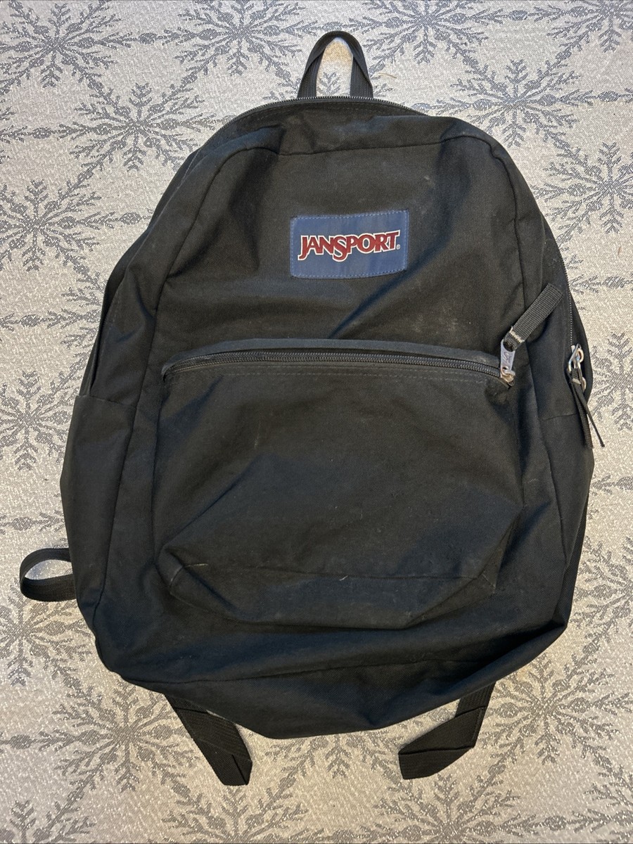 JANSPORT 黒 リュック・バック　ビンテージ Vintage Jansport Backpack Black | eBay