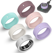 6 Pack Ultra-Thin Cover Compatible with Oura Ring Gen 4/4 Ceramic/Gen 3 Horizon/