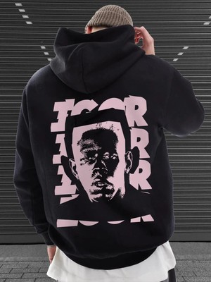 Sporty Basic Hoodie Men's Kangaroo Pocket