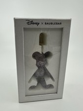 Baublebar X Disney Mickey Mouse Bag Charm Pav Studded Purple Rhinestone