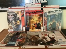 LONG BOX BARGAIN...Lot of 15 Marvel Star Wars Comics  $60 Comic Book Store Price