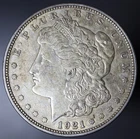 Morgan Silver Dollar 1921 D US Coin Genuine Collectible United States NR!!!