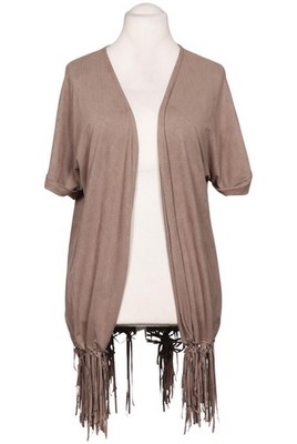 VIA APPIA DUE Strickjacke Damen Cardigan Jacke Gr. EU 42 Beige #2grpupg