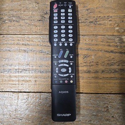 Sharp Aquos LCD TV Remote Control GA414WJSA OEM Genuine ~ Tested
