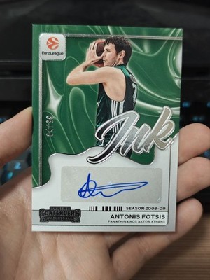 Antonis Fotsis 2025-26 Panini Contenders Euroleague Ink Auto /99 Panathinaikos