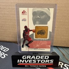 Quentin Richardson 2000-01 SP Game Floor Authentic #QR Los Angeles Clippers