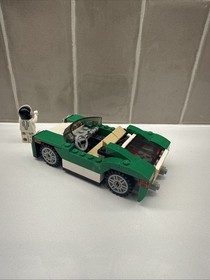 *RARE* Vintage LEGO Creator Green Cruiser 31056 100% Complete w/ Extra Figure