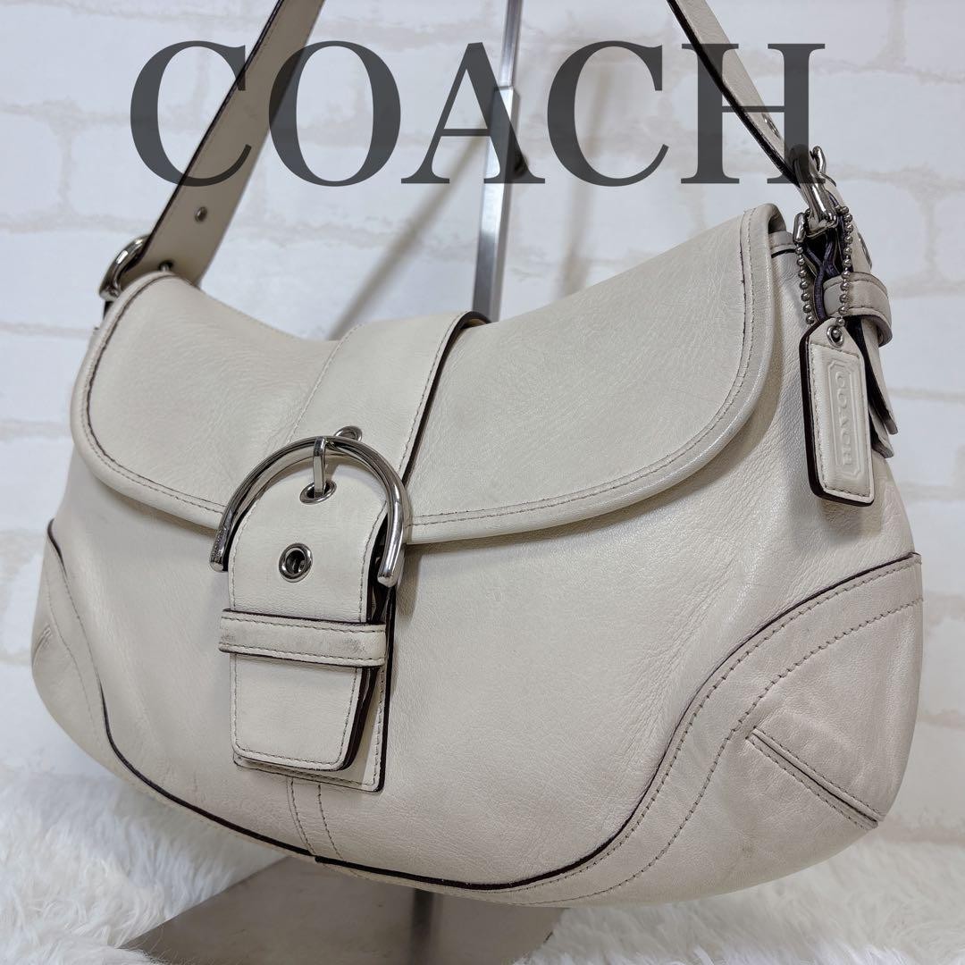 COACH Soho Leather One Shoulder Bag Y2K