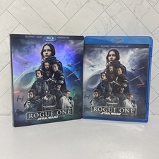 Rogue One: A Star Wars Story (Blu-ray, 2016) DVD W/ Slip No Digital Very Good